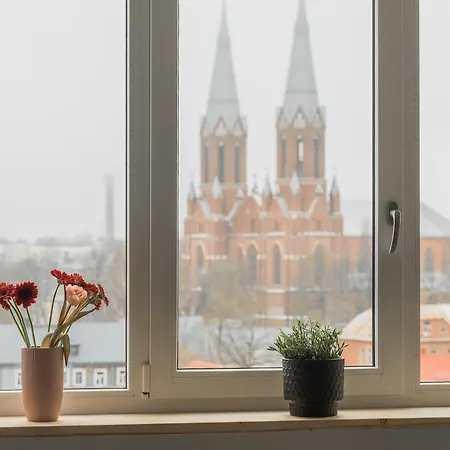 Old Town View Apartment In City Center Anyksciai Exterior photo